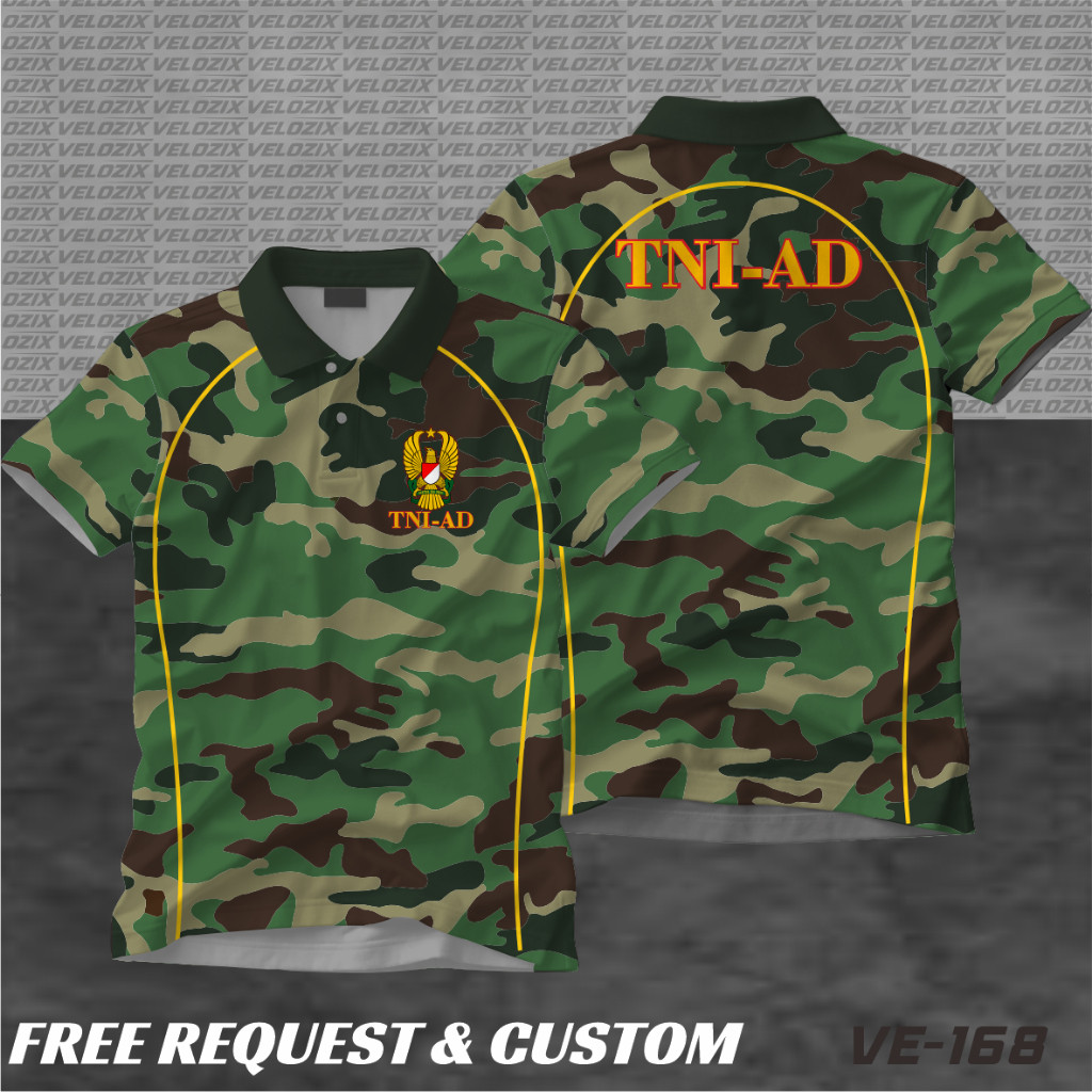 TNI AD FULL PRINT JERSEY – CUSTOM FREE REQUEST DESIGN VE-168
