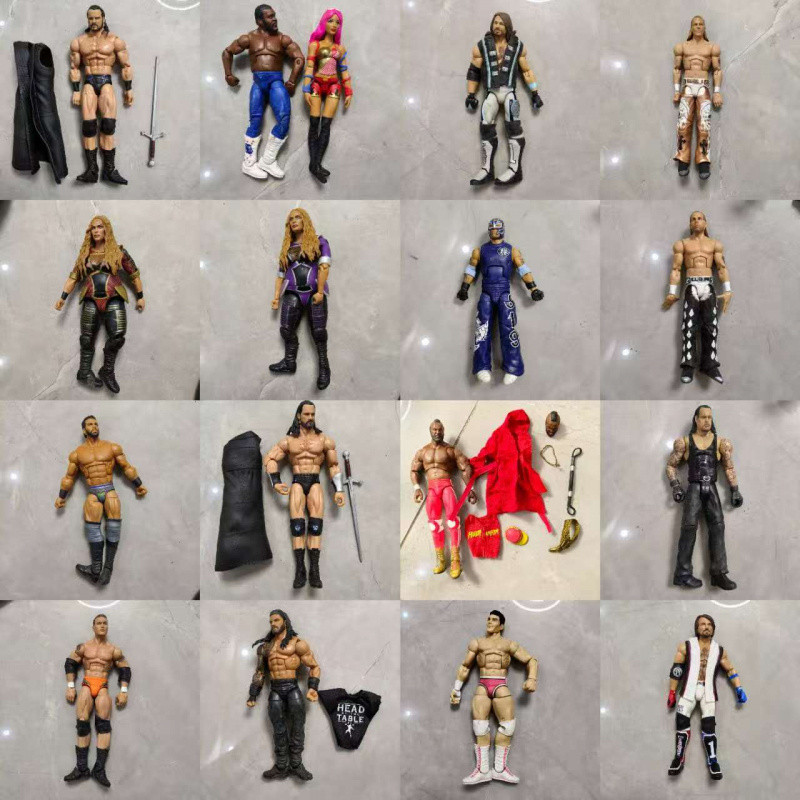 WWE Wrestler Doll ตุ๊กตาแอ็คชั่น 6-7 นิ้ว ของเล่นตุ๊กตาธีมกีฬา