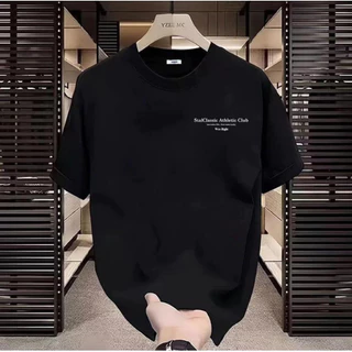 🔥BKK[จัดส่งในกรุงเทพฯ] เสื้อยืดพิมพ์ลายตัวอักษรผู้ชาย ความยาวอนาคต สไตล์ลำลอง เหมาะสำหรับเสื้อผ้า แขนสั้น Man Clothing