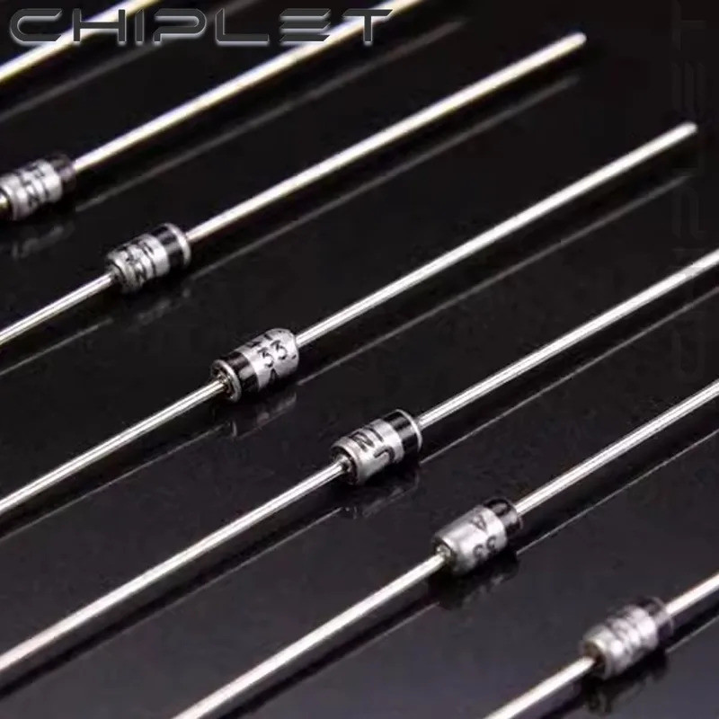 10pcs ไดโอด 1N47XX Zener ไดโอด DO-41 Gold seal 1N4728A 3.3V 1N4729A 3.6V 1N4730A 3.9V 1N4741A 4.3V F