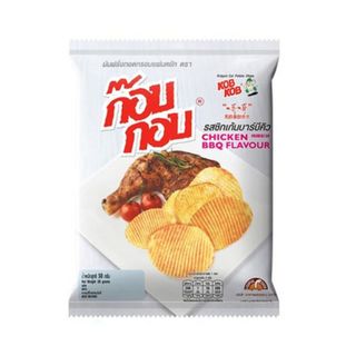 ก๊อบกอบ มันฝรั่งรสบาร์บีคิว Kobkob Potato Chips Barbecue 46g.