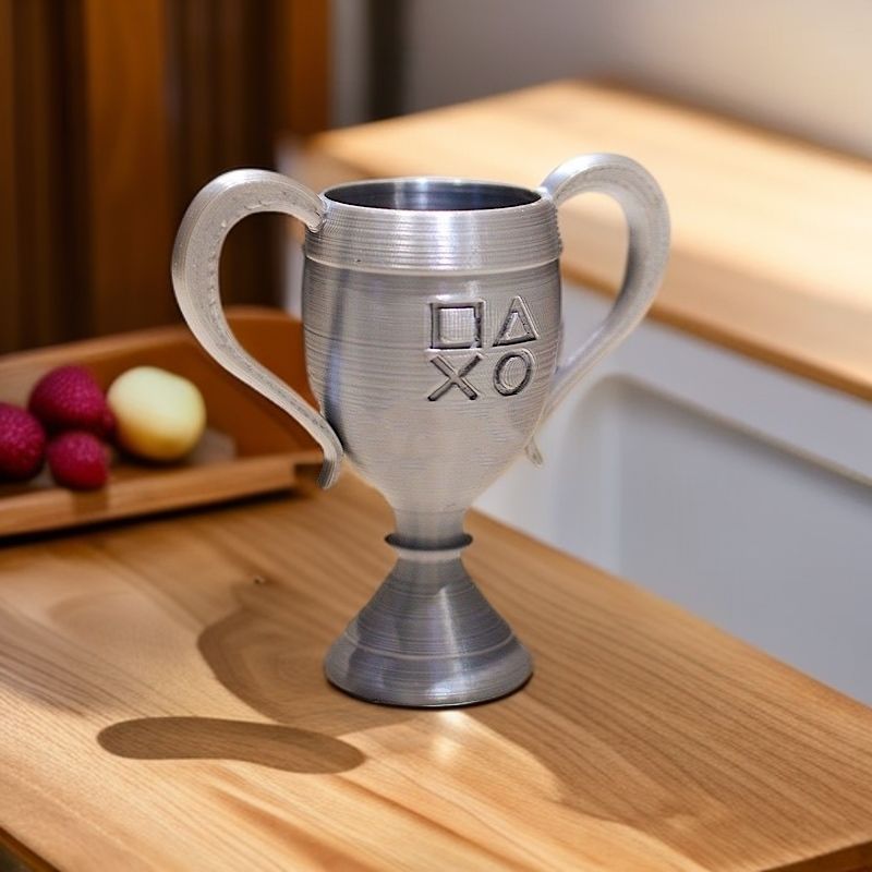 Sony PSN PS5 รุ่นใหม่ Platinum Trophy Gold Silver Copper Hidden Cup อุปกรณ์ประกอบฉากทางกายภาพผลิตภัณ