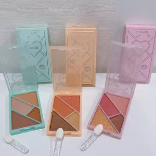 my-shop: อายแชโดว์ พาเลทอายแชโดว์ 4สี Eyeshadow เนื้อใยไหม เนื้อแมท ประกายชิมเมอร์ กลิตเตอร์ สีสวย ติดทนนาน-Y5205