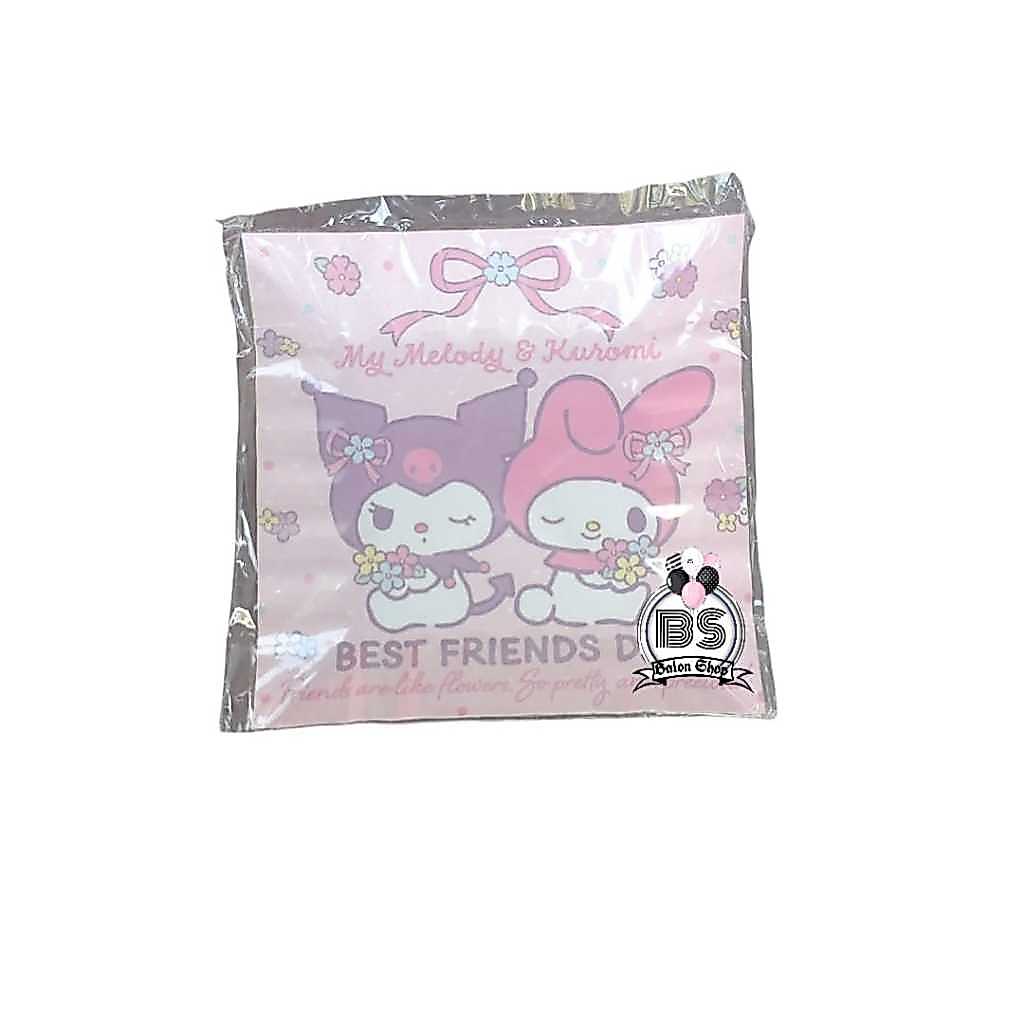 (1 แพ็ค CONTAINS 10 ชิ้น) KUROMI BIRTHDAY CAKE PAPER PLATES / BIRTHDAY CAKE BOX PLATES