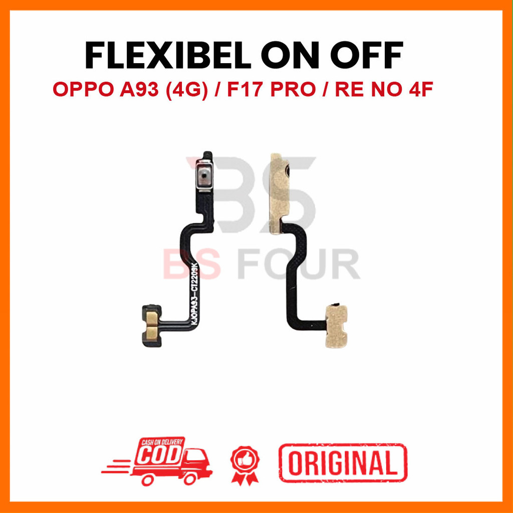 FLEXIBLE ON OFF OPPO A93 (4G) / F17 PRO / RE NO 4F ORIGINAL