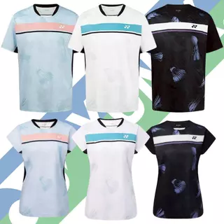 รวมเสื้อแบดYY2025 รุ่นClassic minimalมินิมอล,ผ้าดีระบายอากาศดี ใส่สบายระบายอากาศดี แห้งไว ไม่มีกลิ่นอับส่งจากไทย
