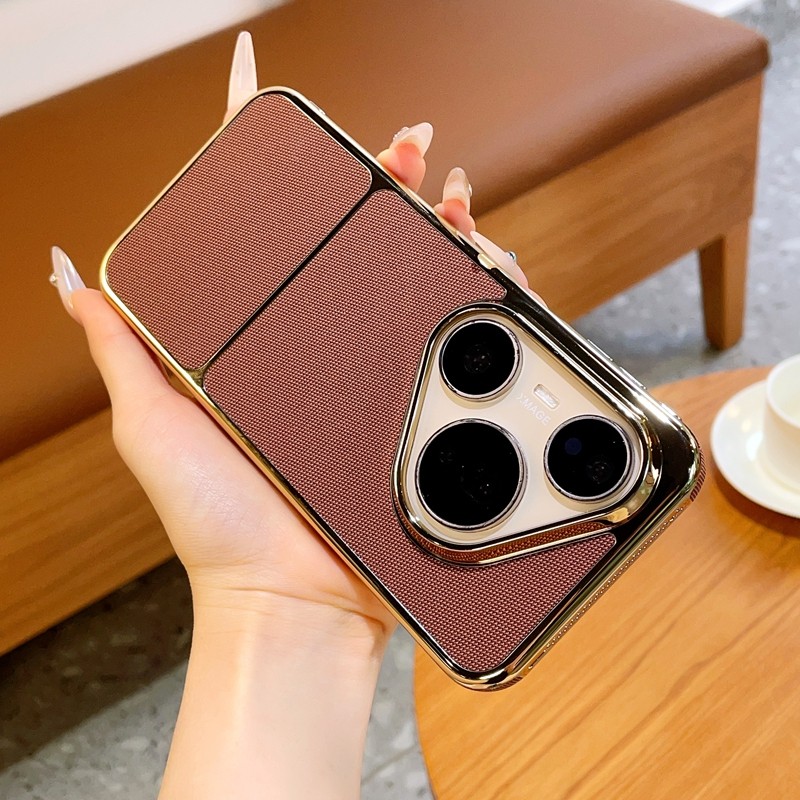 หรูหราไฟฟ้าเคสโทรศัพท์แม่เหล็กสําหรับHUAWEI Pura 90 Pro max P90 P80 P70 Pro + Antiเหงื่อและ Anti SLI