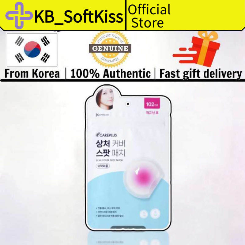 CAREPLUS Olive Young Care Plus Scar Cover Spot Patch 102 ชิ้น แผ่นแปะสิวกันน้ำ เนียนบางมองไม่เห็น ช่