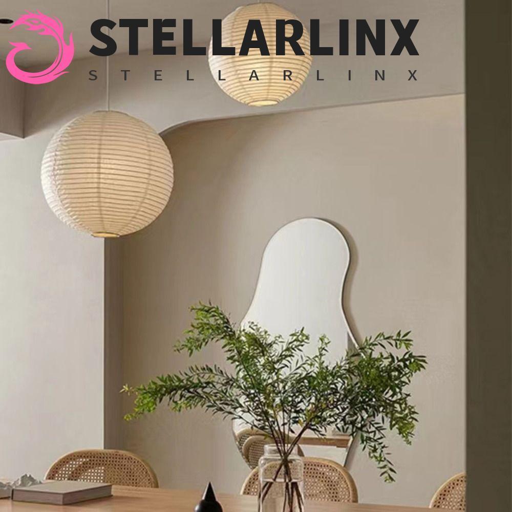 สเตลล่าrlixโคมไฟกระดาษ,ฝาครอบไฟเพดานแขวนที่ทันสมัย,สไตล์ญี่ปุ่นรอบคลาสสิกวินเทจจี้แสงโคมไฟปกห้องนั่งเล่นห้องรับประทานอาหารห้องน