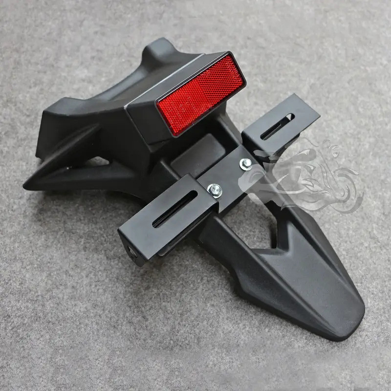Fit สําหรับ Suzuki GSXR1000 2007 2008 ยางด้านหลัง Fender รถจักรยานยนต์ใบอนุญาตจํานวนแผ่นกรอบผู้ถือวง