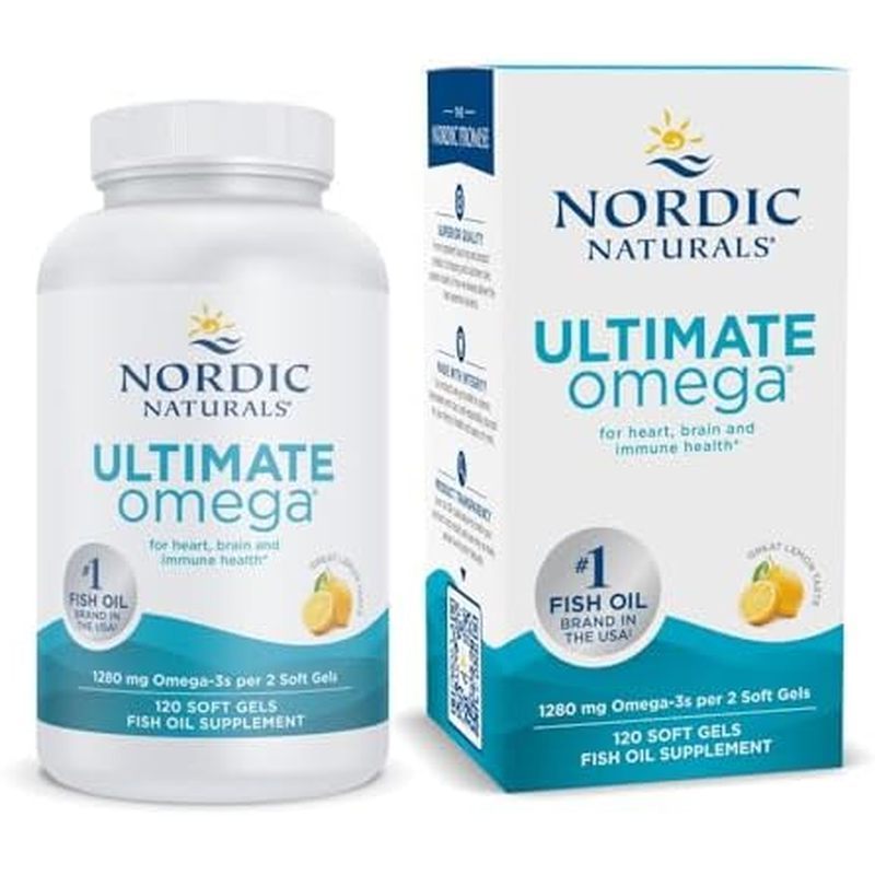 Nordic Naturals Omega Lemon Flavour Soft G 1 1 High-P Gency mg 3 withd & DHA mg เสิร์ฟส่งเสริมการสมอ
