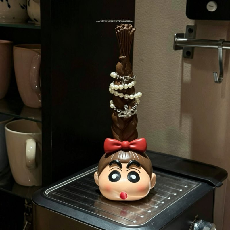 [JJ HOME] Crayon Shin-Chan ที่วางเครื่องประดับแหวนผมที่แขวนนาฬิกาที่เก็บของตกแต่งบ้านของขวัญวันเกิดแ