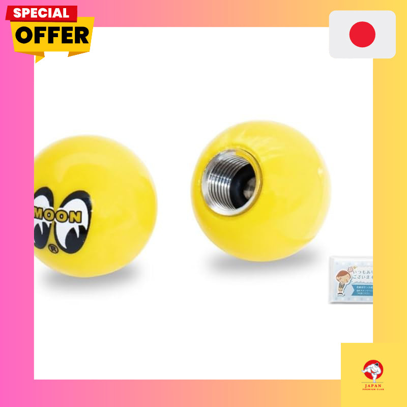 MOONEYES Air Valve Caps AA111MN Set of 2 + Bonus (Pocket Tissue)