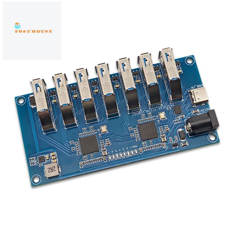 [posthouse]VL817 USB3.1 HUB Module 1-To-7 Port Hub Splitter รองรับ SuperSpeed/ความเร็วสูง /อุปกรณ์คว