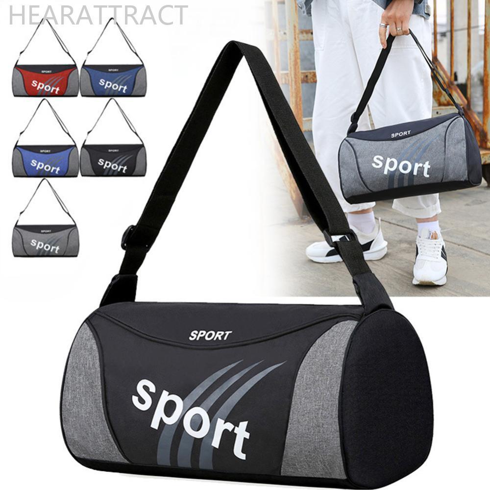 HEARATRACT Unisex Gym กีฬากระเป๋า Crossbody ไหล่ส่วนบุคคล Duffel กระเป๋าสําหรับโยคะฟิตเนส Travel Wee