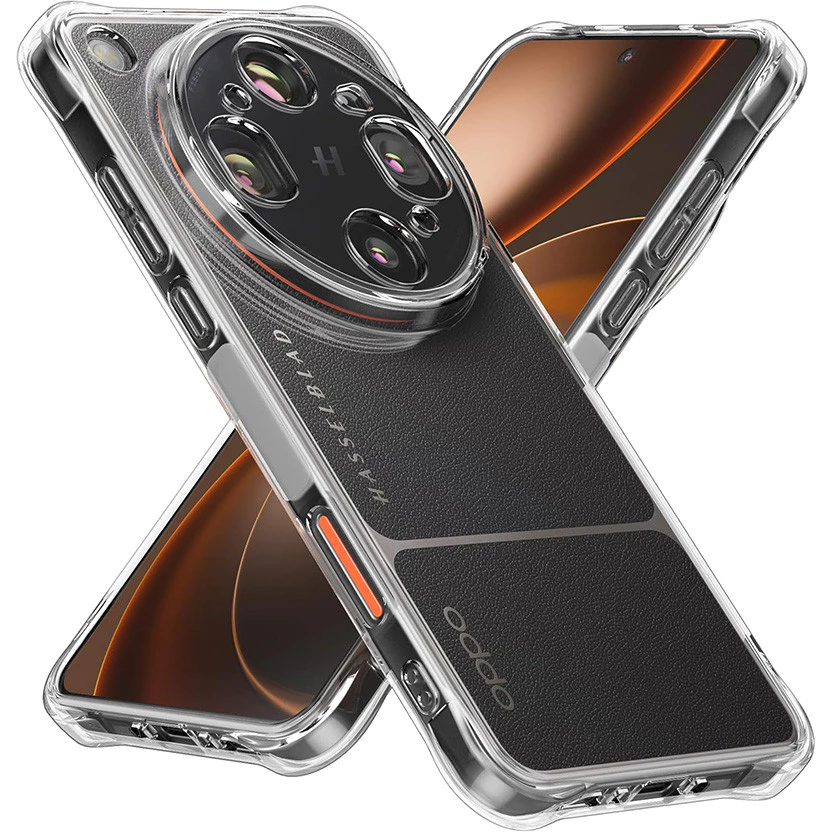 สําหรับ OPPO Find X9 Ultra X9s Pro Crystal Clear Cover Anti-Scratch กันกระแทก TPU Case