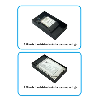 3.5/2.5 นิ้ว HDD กรณี SATA เป็น USB 3.0 อะแดปเตอร์ 5Gbps ฮาร์ดไดรฟ์ภายนอกสําหรับ SSD Disk 10TB HDD สําหรับ PC แล็ปท็อป