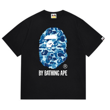 ใหม่ BAPEE Camouflage ผู้ชายผู้หญิง ผ้าฝ้าย Cal เสื้อยืดแขนสั้น S-5XL ในสต็อก แบรนด์แฟชั่นยืดกราฟิกอย่างหลากหลาย