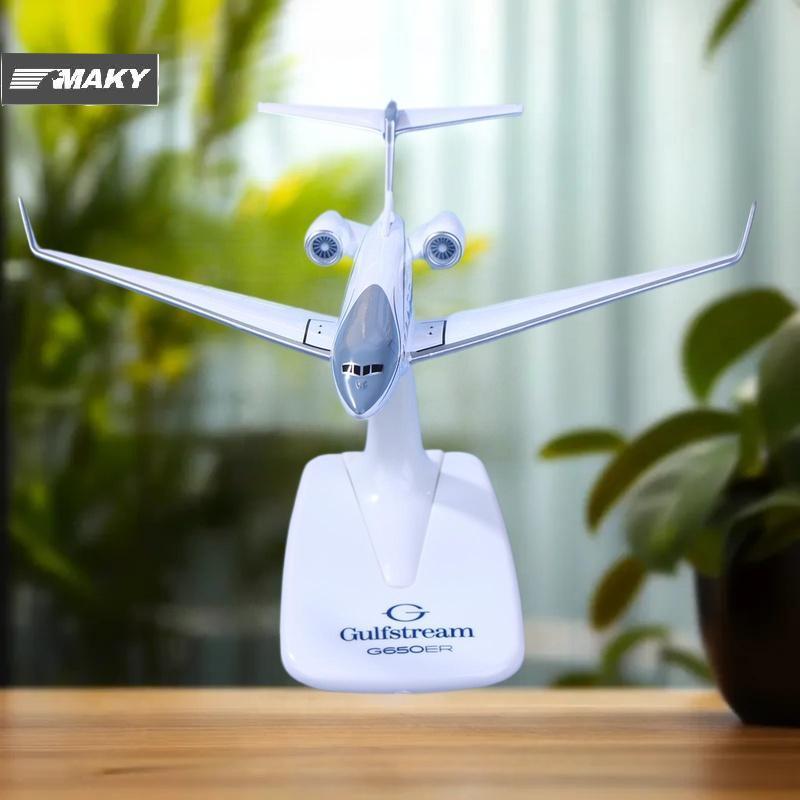 [MAKY] 1PCS Gulfstream G650 เครื่องบิน Diecast 1/200 Scale รุ่นเครื่องบิน G650ER เครื่องบินรุ่น TH