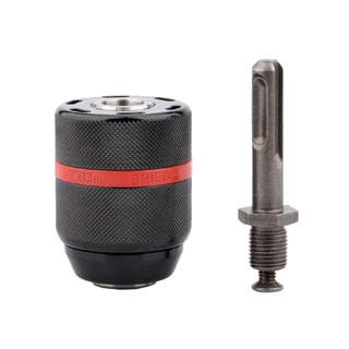 หัวจับสว่านไร้กุญแจ Heavy Duty 1/2-20UNF 13mm อะแดปเตอร์แปลง Hex/SDS/ซ็อกเก็ต เหล็กทนทาน งานช่างมืออาชีพ