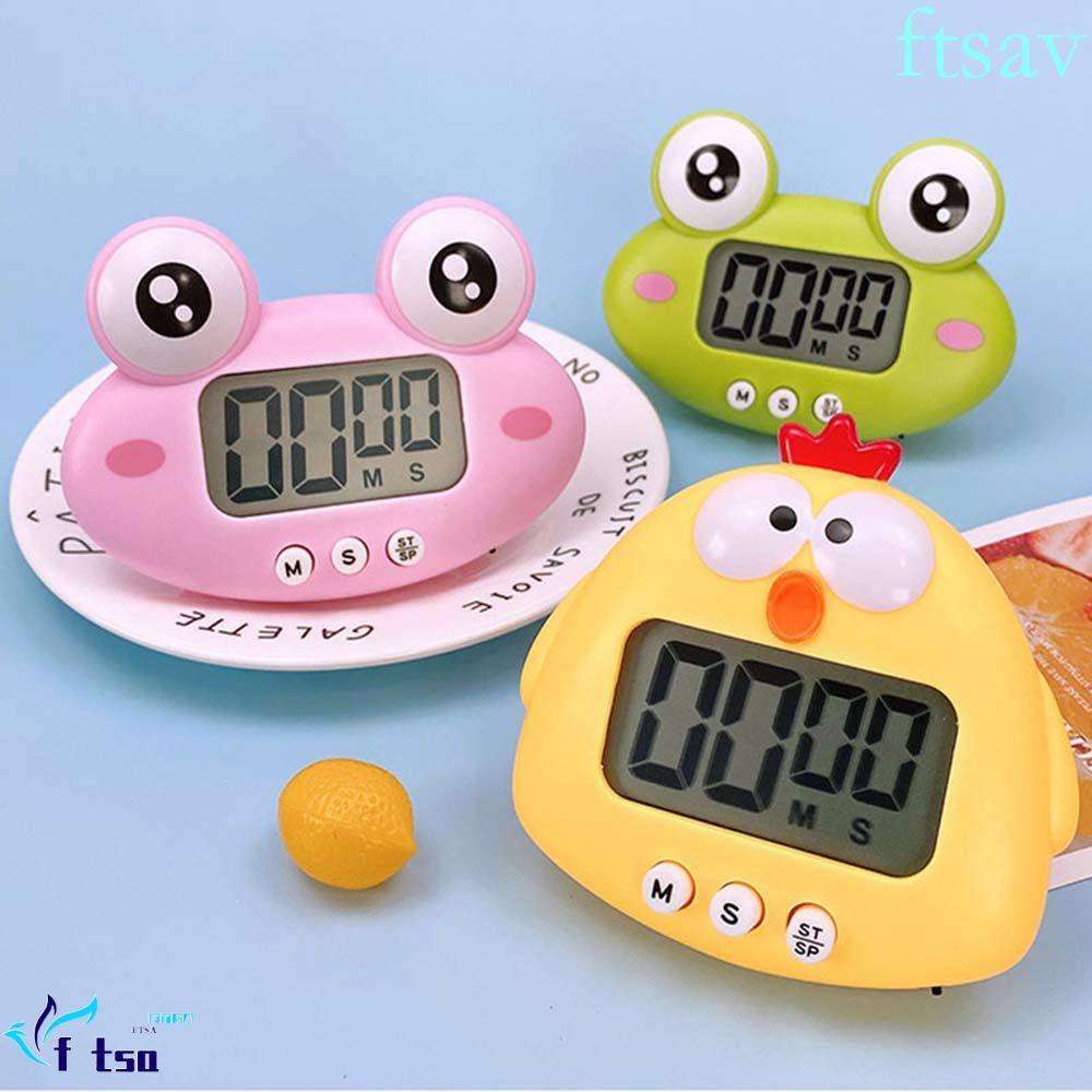 SWIFTSAVER นาฬิกาจับเวลาในครัว นาฬิกาจับเวลาอิเล็กทรอนิกส์ Home Chronograph Digital Study Alarm Cloc