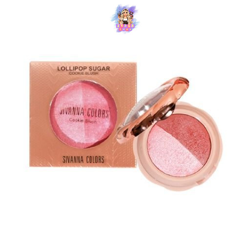 Sivanna Lollipop Sugar Cookie Blush HF8107 บลัชออน ลอลลี่ป๊อป 6กรัม ปัดแก้ม 💓