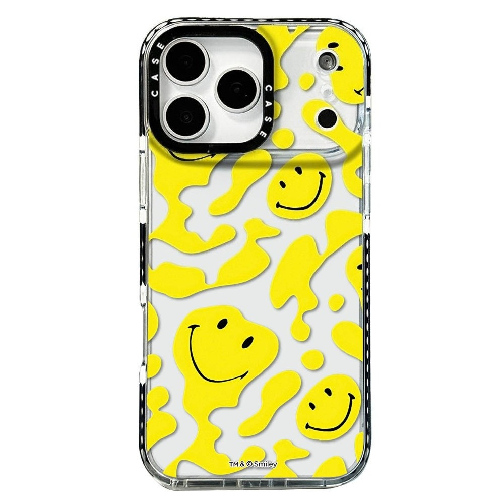 Artist Collaboration Smile Softเคสโทรศัพท์สําหรับiPhone 16 15 14 Plus 13 12 11 17 Pro Max 17 Airกรณีกันกระแทกป้องกันปลอก