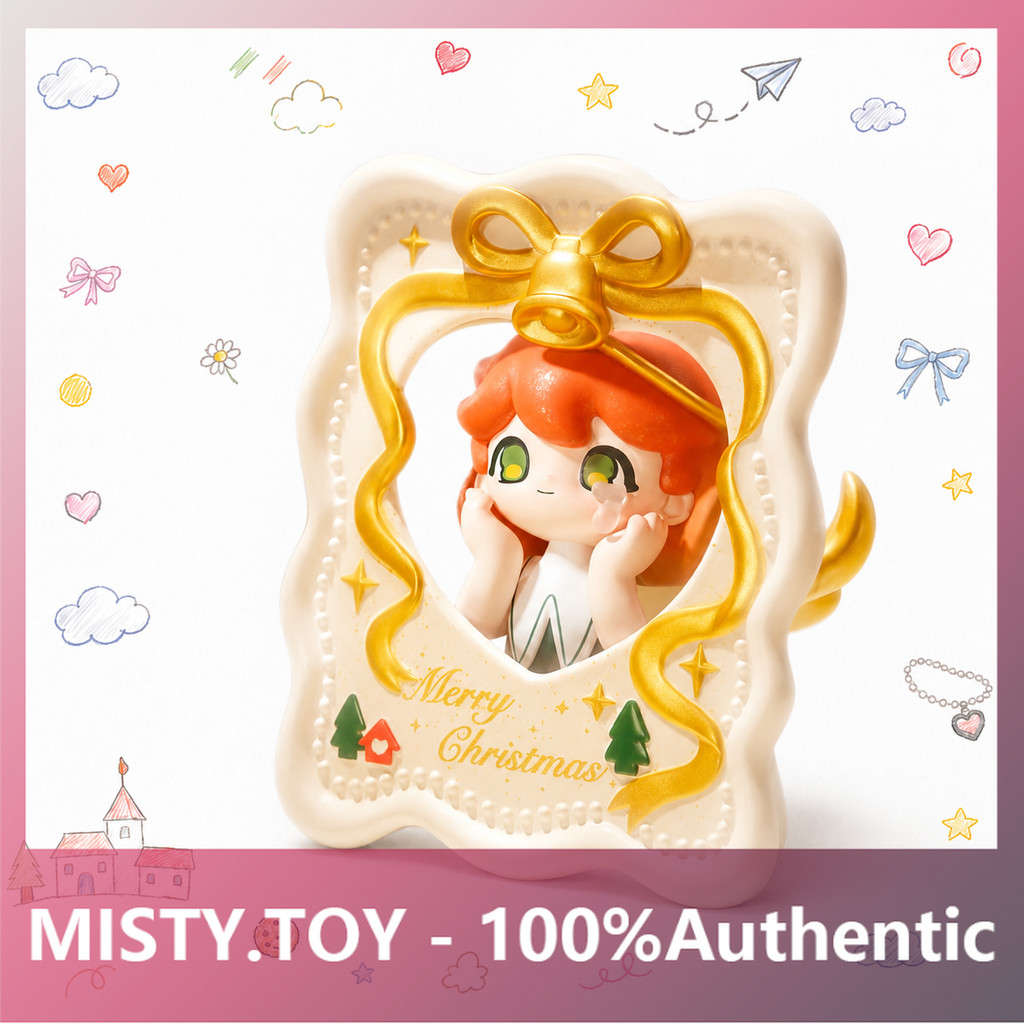 [ลับ] POPMART AZURA Warm Winter Christmas Series Mystery Box ของขวัญของแท้