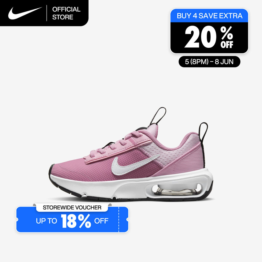 Nike Younger Kids' Air Max INTRLK Lite Shoes - Pink Foam [DH9394-601]