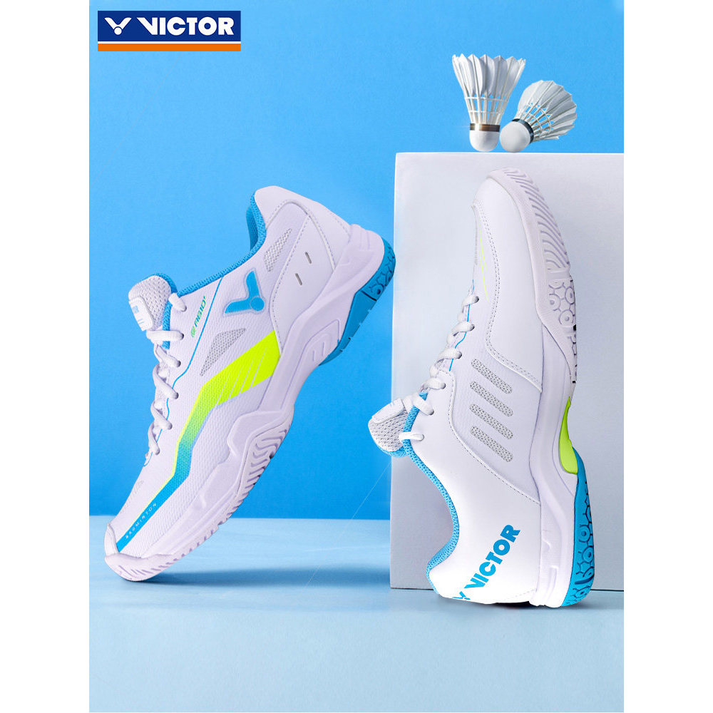 สินค้าใหม่ victor Victory รองเท้าแบดมินตันผู้ชายผู้หญิงสไตล์ victor Anti-slip ทนต่อการสึกหรอ Profess