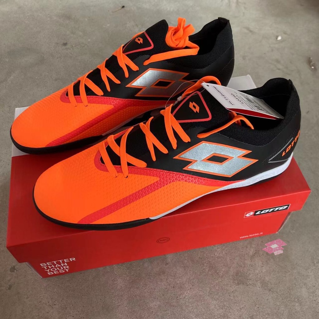 LOTTO LOTTO ถุงเท้าผู้ชายรองเท้าฝึกซ้อมฟุตบอล Ball Sports Competition รองเท้าผ้าใบ
