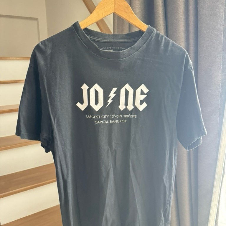 เสื้อ Jone 500 สีดำมือสองสภาพดี