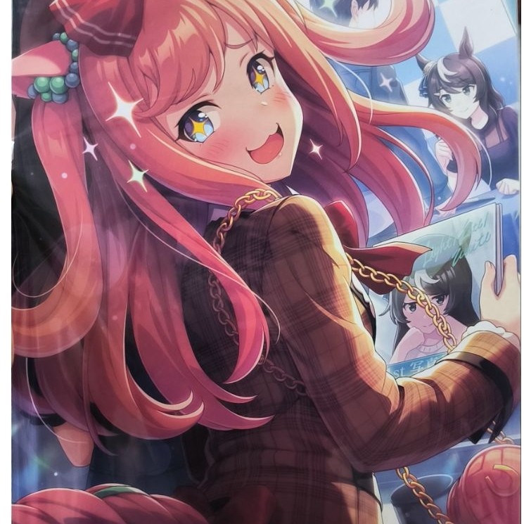 พร้อมส่ง] Ichiban Kuji Uma Musume Pretty Derby 5th - รางวัล C Illustration Board (Daiwa Scarlet) ของ