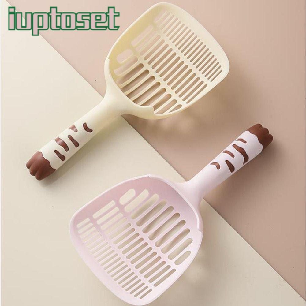 IUTTOSET สุนัขตักทราย, กรองแมวครอก Clean Feces พลั่วครอกแมว, ประหยัดแรงงานลูกแมวห้องน้ําทําความสะอาด