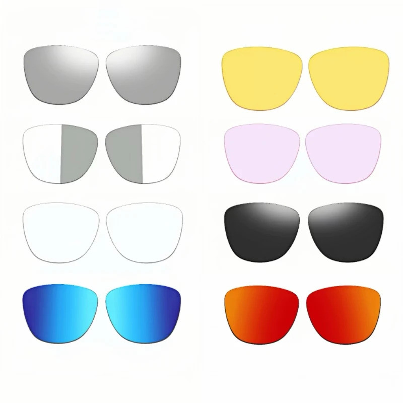 เลนส์เปลี่ยนโพลาไรซ์ป้องกันรอยขีดข่วนสําหรับ Frogskins OO9013/Frogskins Asian Fit (AF)OO9245 แว่นกัน