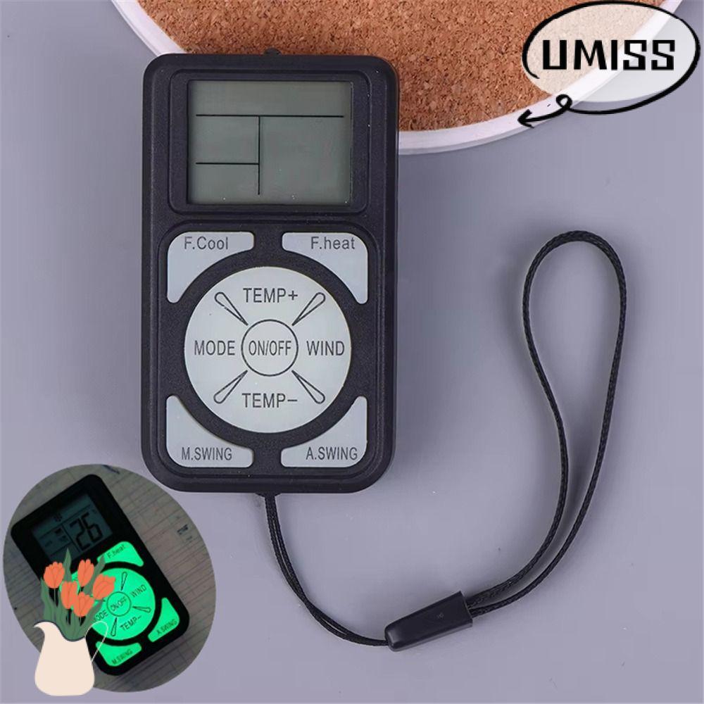 UMISS A/C รีโมทคอนโทรล, พร้อมปุ่มเรืองแสง รีโมทคอนโทรลเครื่องปรับอากาศอเนกประสงค์, แผงควบคุมระยะไกลขนาดเล็ก