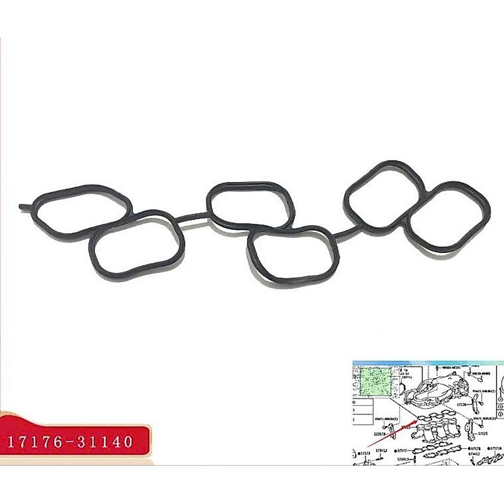 ปะเก็นดูด สําหรับรุ่น Toyota เช่น Land Cruiser, Prado 4.0 และ FJ Cruiser 17176-31140