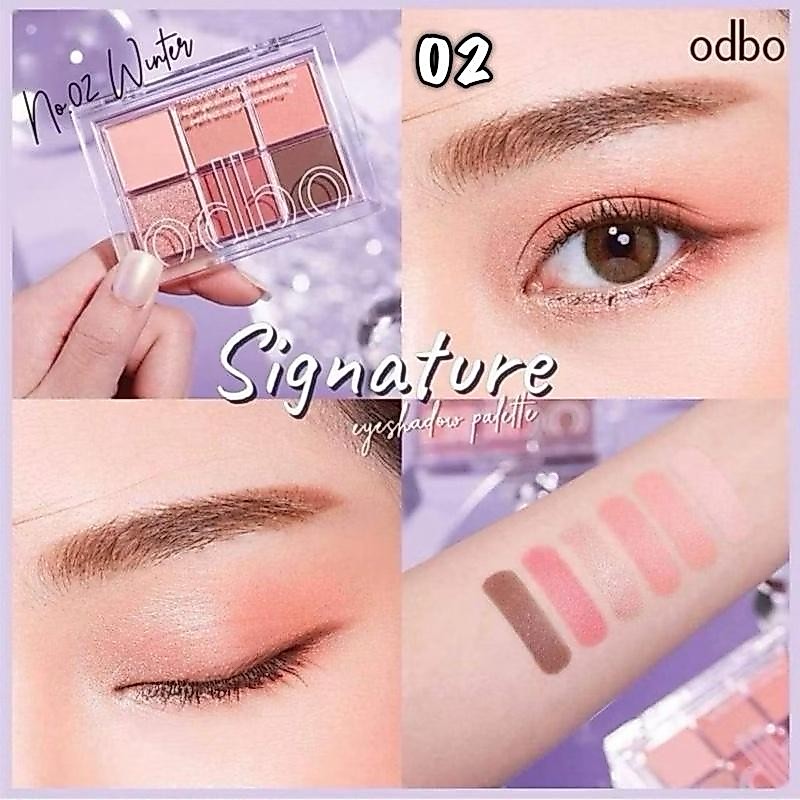 พาเลทอายแชโดว์ ODBO Signature 02