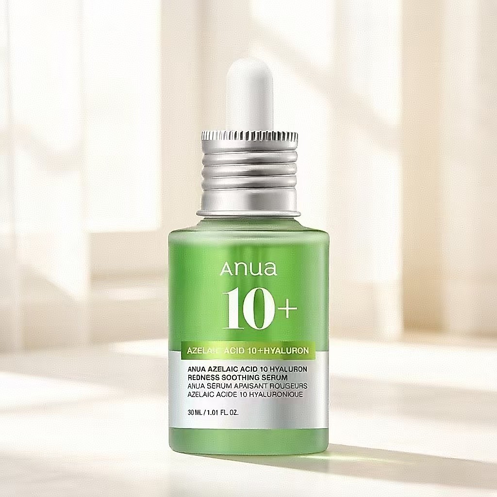 ANUA Azelaic Acid 10 Hyaluron Redness Soothing Serum 30ml 10% Azelaic 3ไฮยาลูรอน ลดรอยแดง Cica 7ชนิด เนื้อบางเบา ไม่เหนี