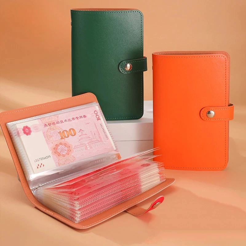 สมุดออมเงิน ใส่ได้ 100 แผ่น สมุดโน๊ตสมุดบัญชี ท้าทายออมเงิน Savings Book สมุดบันทึกการออม ใส่ 1000บาทได้ 4 สี