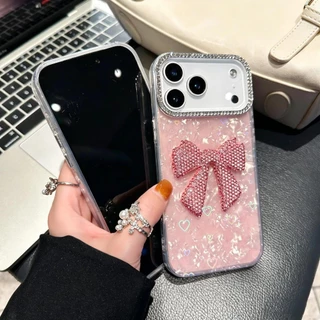 สําหรับ Reno 16F 15F 14F 13F OPPO A6C A6X A6T A6S A5i A5X A3X A60 A79 A58 A38 A18 A78 A17 A98 A96 A76 A16 A95 A74 A54 A15S A53 A93 สาวสีชมพูโบว์รูใหญ่โทรศัพท์กรณี