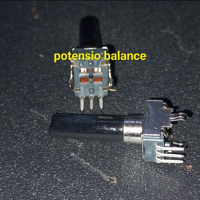 Potentiometer balance mixer center click mono ขา bend B10k B 10k B103 103 3pin 3 pin 3 P 1
