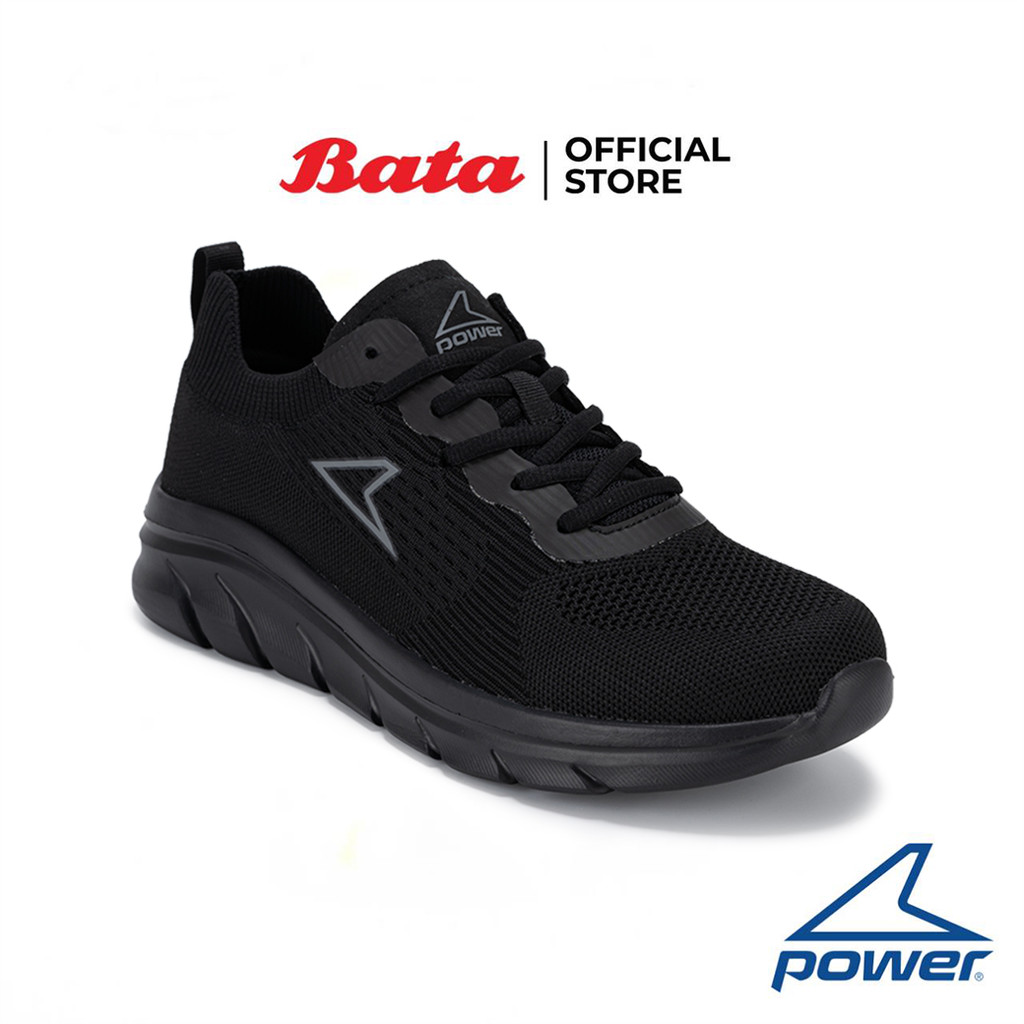 Bata บาจา Power รองเท้าผ้าใบเดินออกกำลังกาย รองรับน้ำหนักเท้า สำหรับผู้ชาย รุ่น BONDI สีดำ 8286850 สีน้ำเงิน 8289850