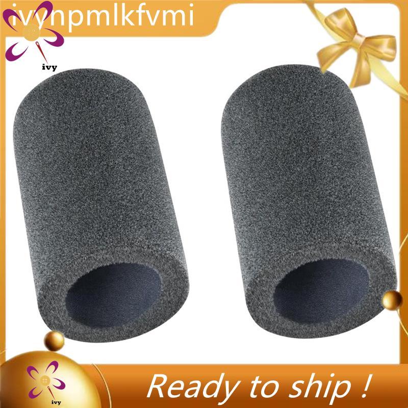 [Ivym] สําหรับ K688T/K688CT ใช้งานร่วมกับ 2 ชิ้น Flocked Windscreen Mic Cover, กรอง Windproof Muff ส