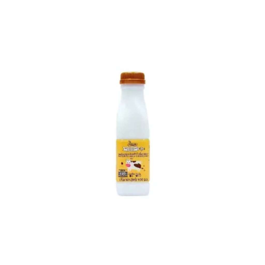 จิตรลดา นมพาสเจอร์ไรส์รสวนิลา Chitralada Milk Vanilla 400ml.