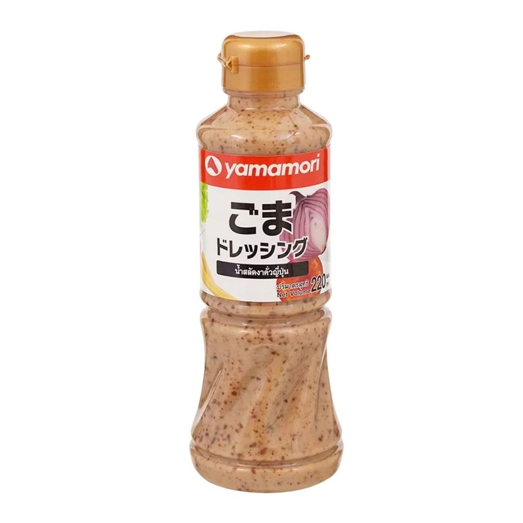 ยามาโมริ น้ำสลัดงาคั่วญี่ปุ่น Yamamori Roasted Sesame Dressing 220ml.