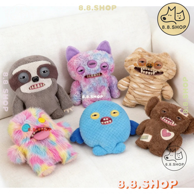 ✨8.8 ร้าน✨[ของแท้ 丨 ผลิตภัณฑ์ใหม่] คนลักลอบ น่ารักฟันมอนสเตอร์สมบัติรุ่นที่สองน่าเกลียดน่ารักตุ๊กตาตลก✨
