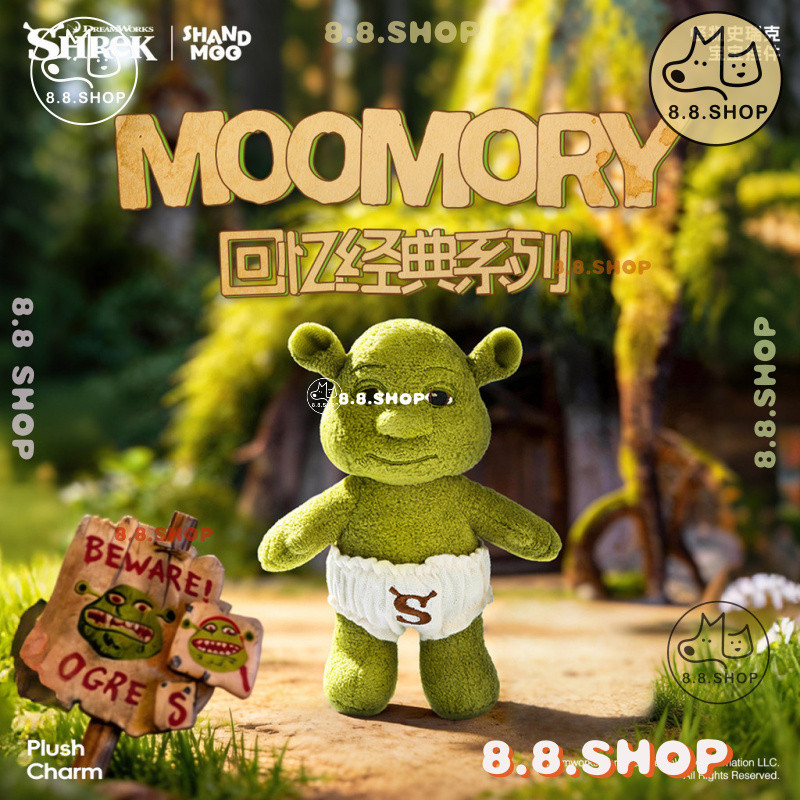 [ของแท้ 丨 Ready Stock] Shrek Shrek Monster Shrek Baby Muppet Pendant Ugly Cute Shrek✨8.8 ร้าน✨