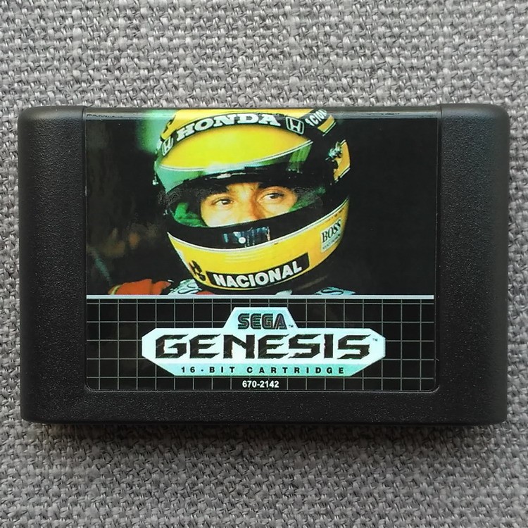 การ์ด Sega MD < Monaco GP Racing รุ่นที่ 2 > GENESIS Super Monaco GP II