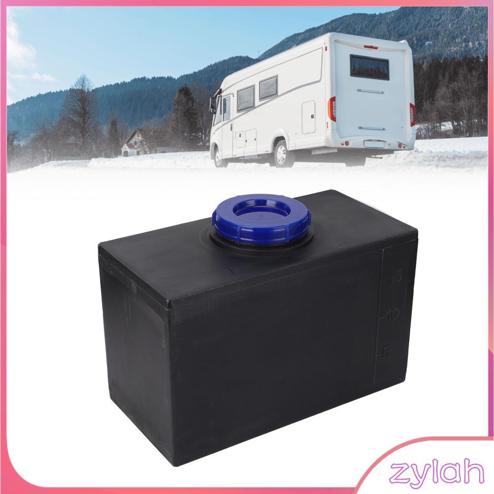 zylah-th banapoy RV น้ำจืด 5 แกลลอนถือภาชนะสีเทาสำหรับ RVs รถพ่วงเรือยอชท์เรือ 15.7 X 9.8 7.9in